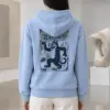 "Dancing Striped Tiger" Heavy Blend Unisex Pullover Hoodie | Gildan 18500