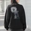 "Dandelion Tabby" Heavy Blend Unisex Crewneck Sweatshirt | Gildan 18000