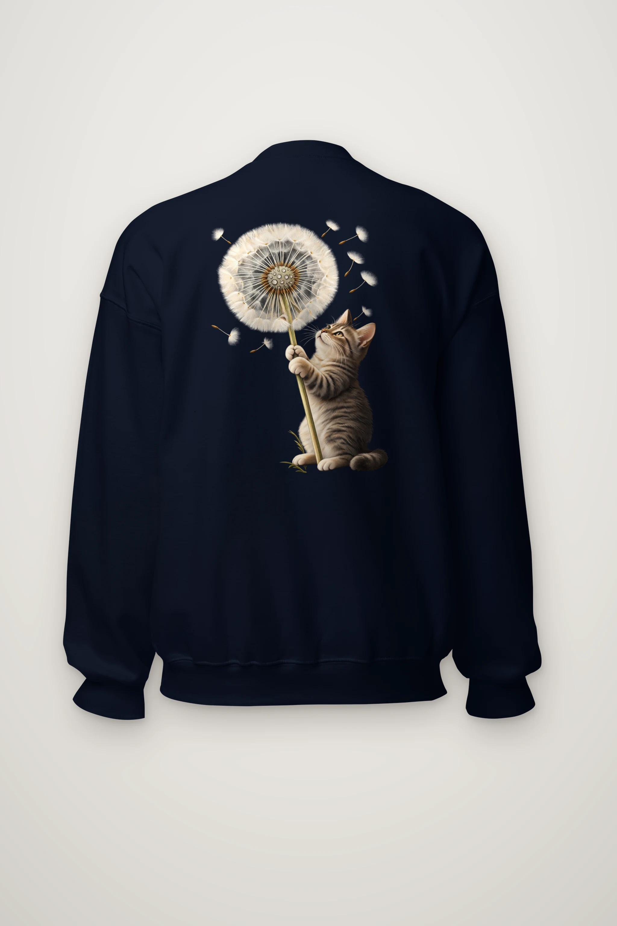 "Dandelion Tabby" Heavy Blend Unisex Crewneck Sweatshirt