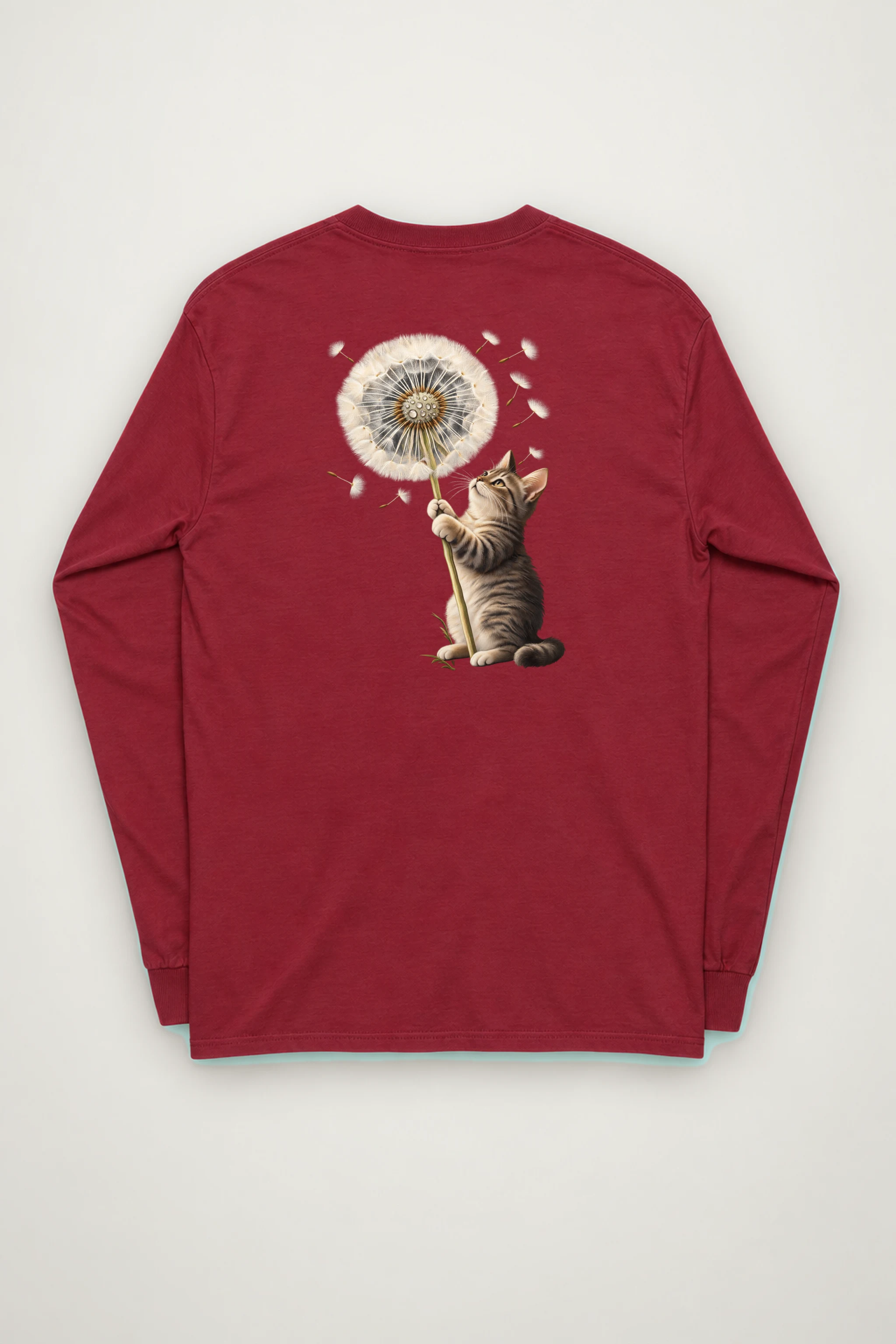 "Dandelion Tabby" Unisex Longsleeve T-shirt