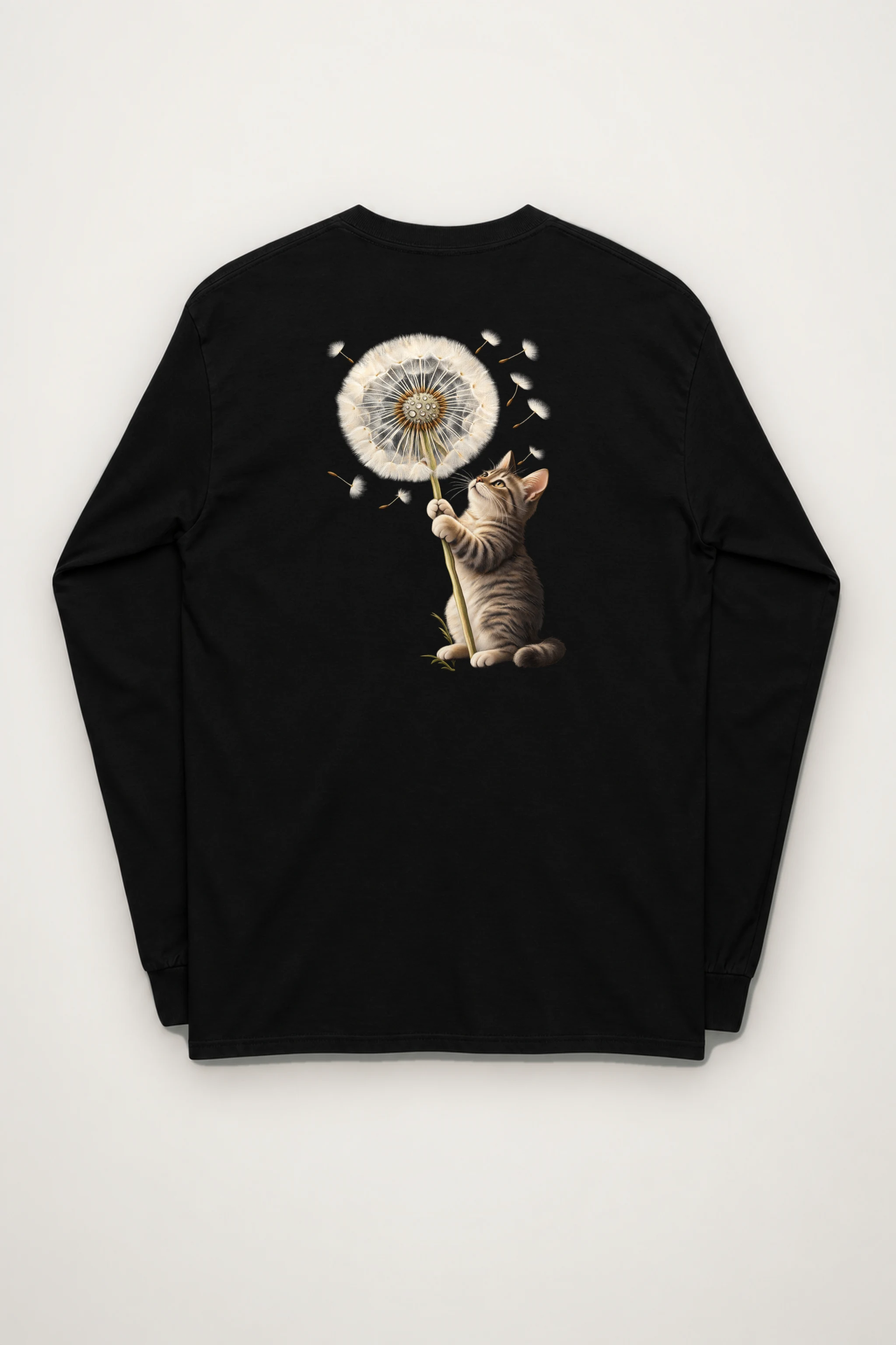"Dandelion Tabby" Unisex Longsleeve T-shirt