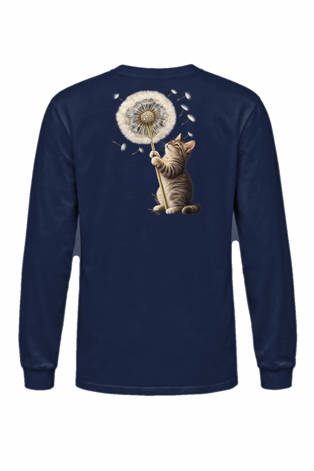 "Dandelion Tabby" Unisex Longsleeve T-shirt | Gildan 2400
