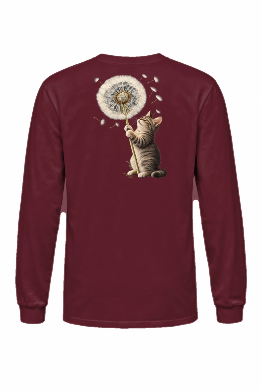 "Dandelion Tabby" Unisex Longsleeve T-shirt | Gildan 2400
