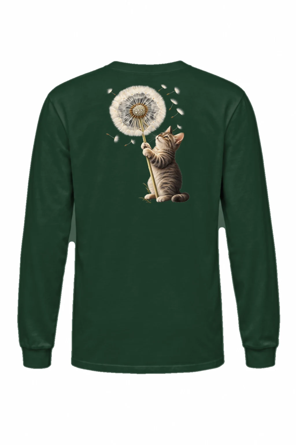 "Dandelion Tabby" Unisex Longsleeve T-shirt | Gildan 2400