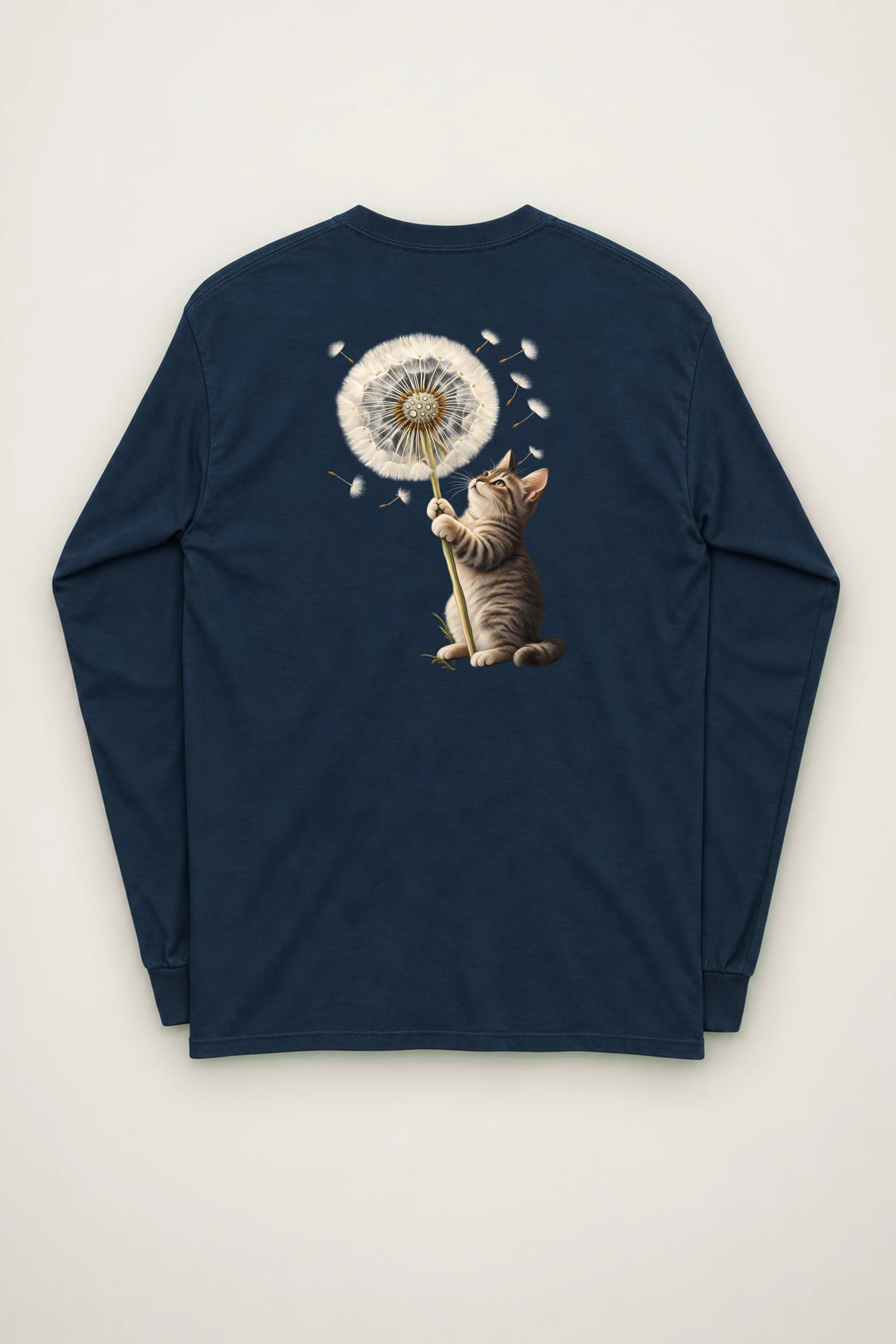"Dandelion Tabby" Unisex Longsleeve T-shirt