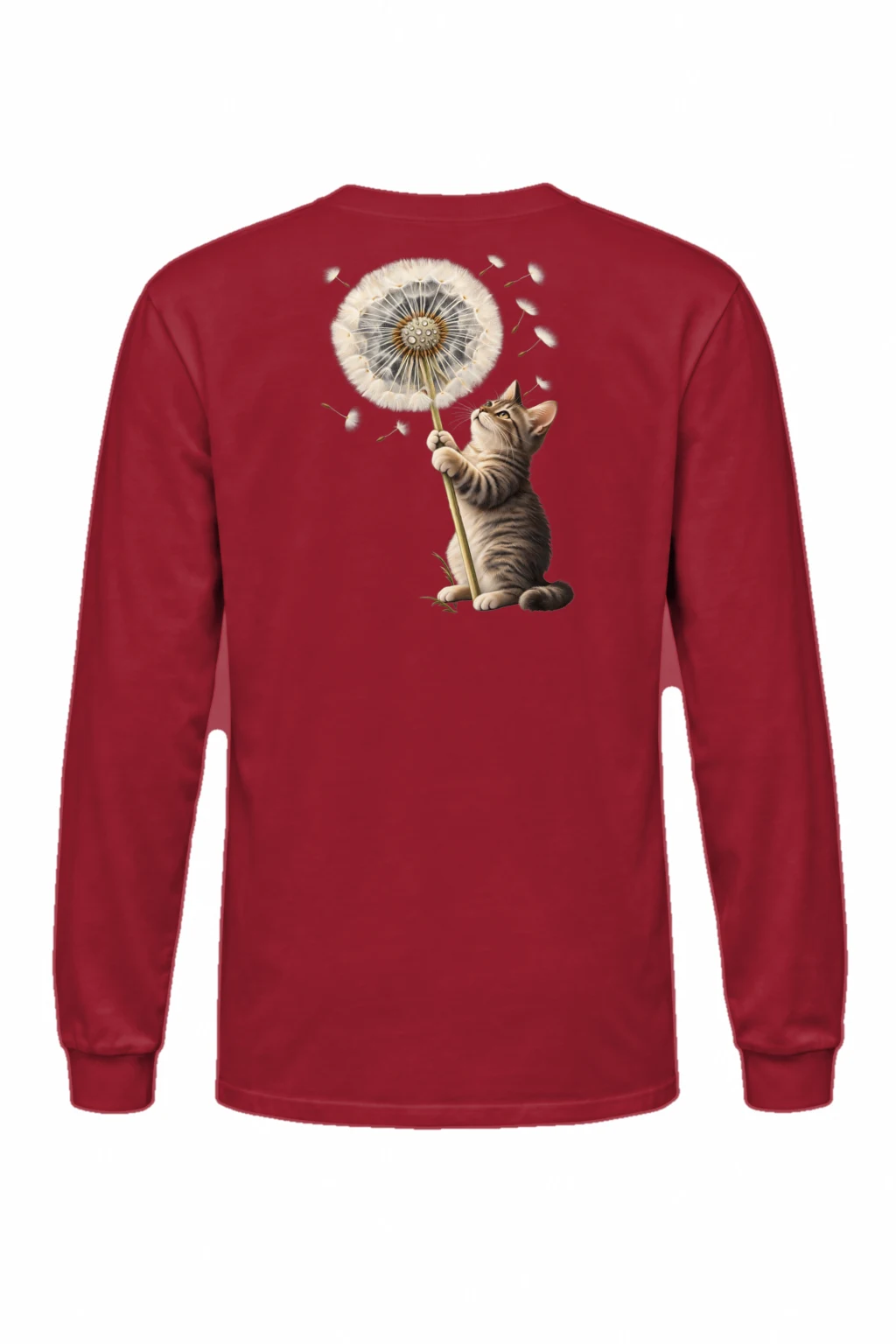 "Dandelion Tabby" Unisex Longsleeve T-shirt | Gildan 2400