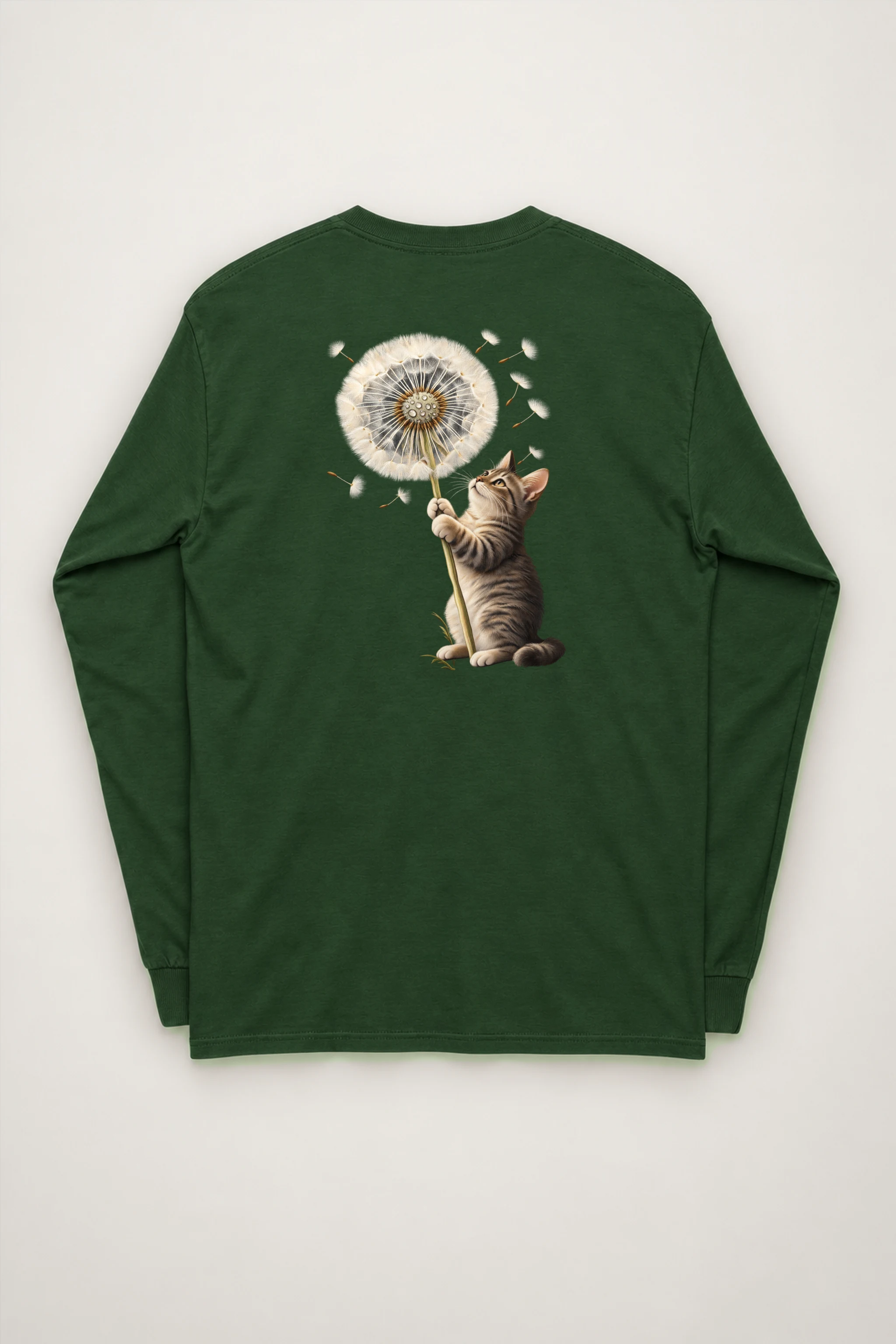 "Dandelion Tabby" Unisex Longsleeve T-shirt
