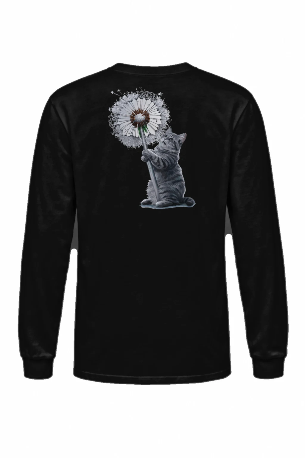 "Dandelion Tabby" Unisex Longsleeve T-shirt | Gildan 2400