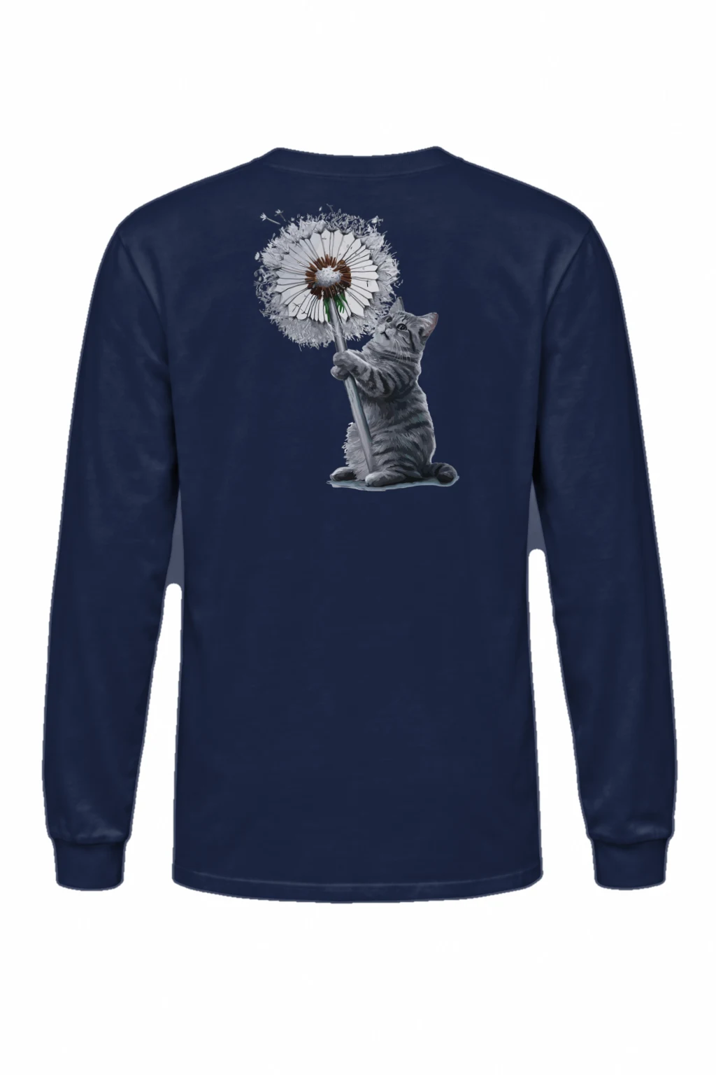 "Dandelion Tabby" Unisex Longsleeve T-shirt | Gildan 2400
