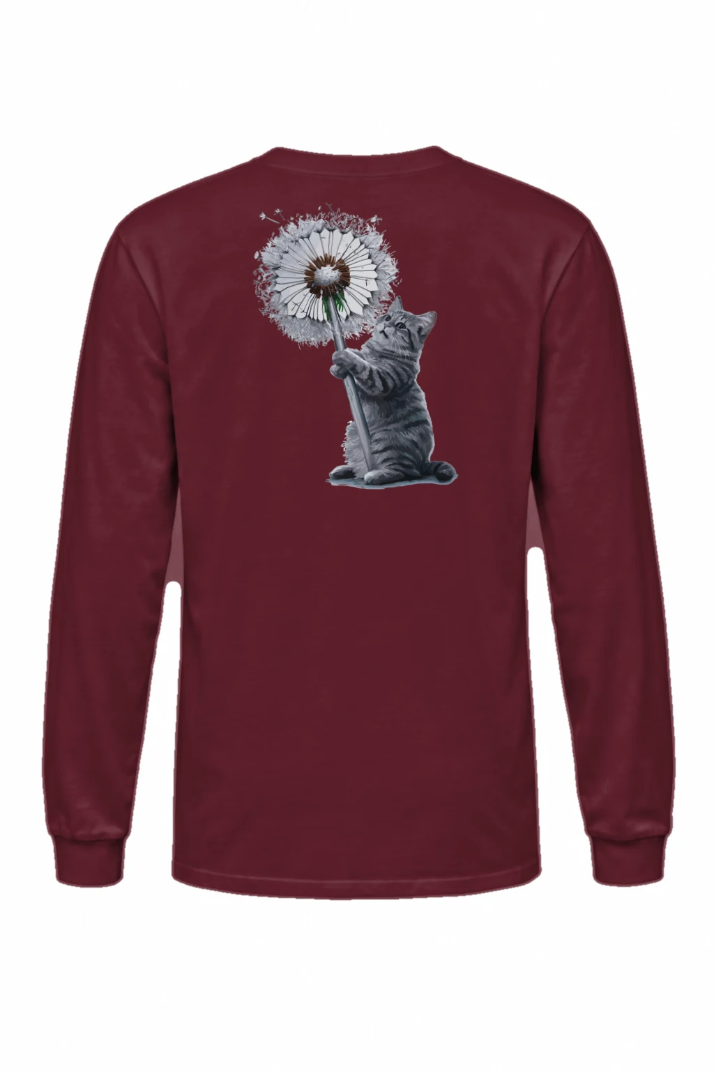 "Dandelion Tabby" Unisex Longsleeve T-shirt | Gildan 2400