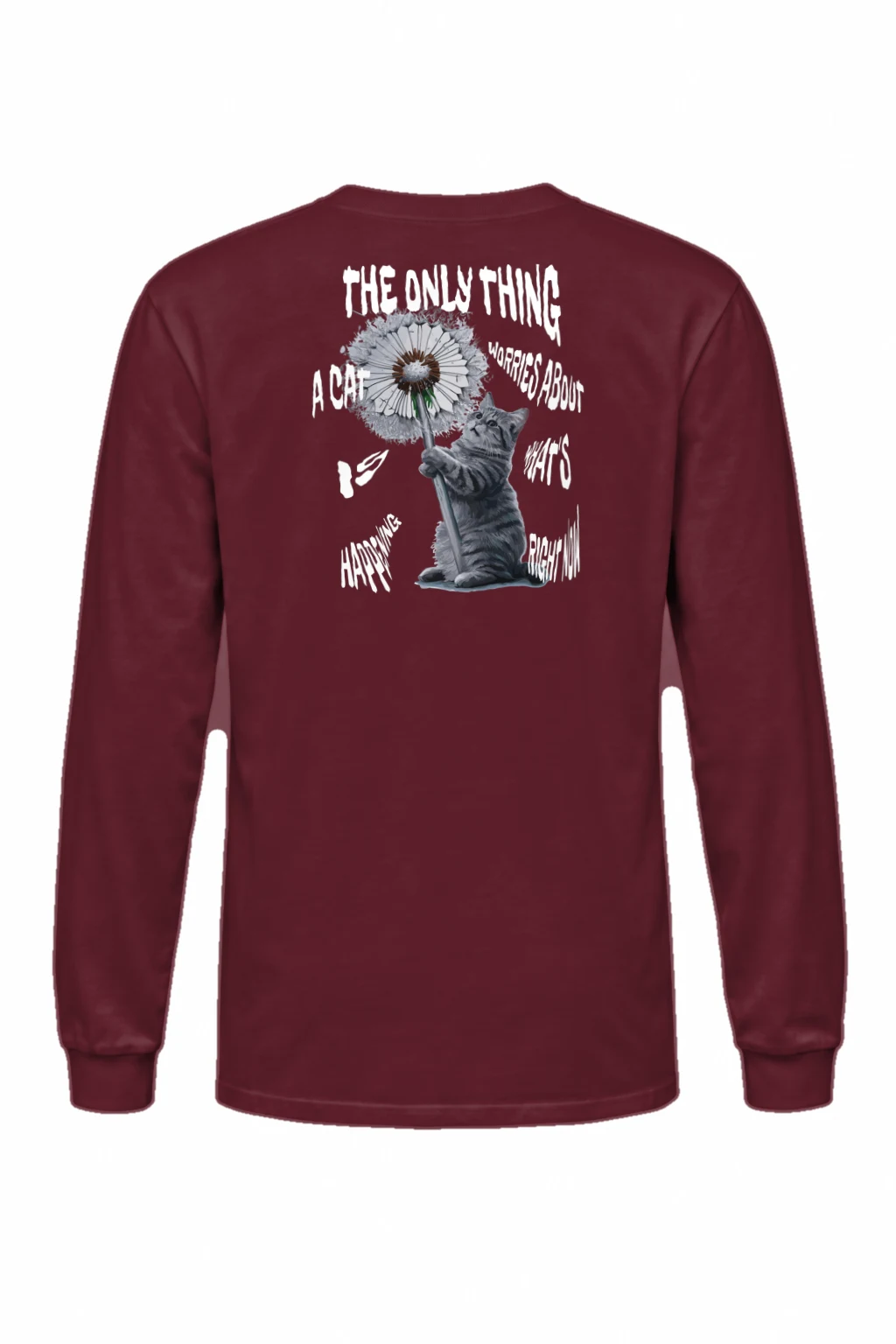 "Dandelion Tabby" Unisex Longsleeve T-shirt | Gildan 2400