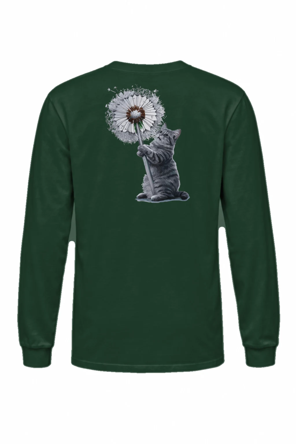 "Dandelion Tabby" Unisex Longsleeve T-shirt | Gildan 2400