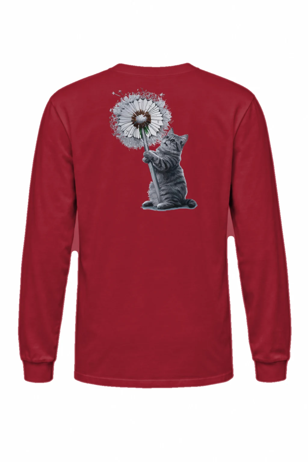 "Dandelion Tabby" Unisex Longsleeve T-shirt | Gildan 2400