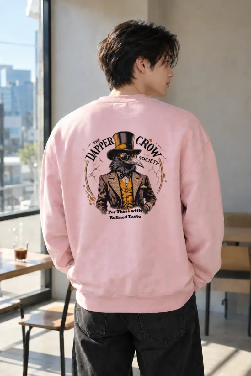 “Dapper Crow Society” Heavy Blend Unisex Crewneck Sweatshirt | Gildan 18000