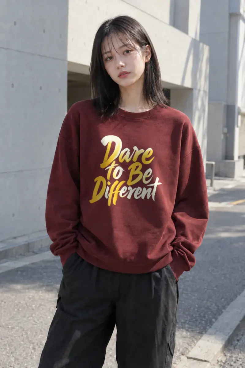 "Dare To Be Different" Heavy Blend Unisex Crewneck Sweatshirt | Gildan 18000