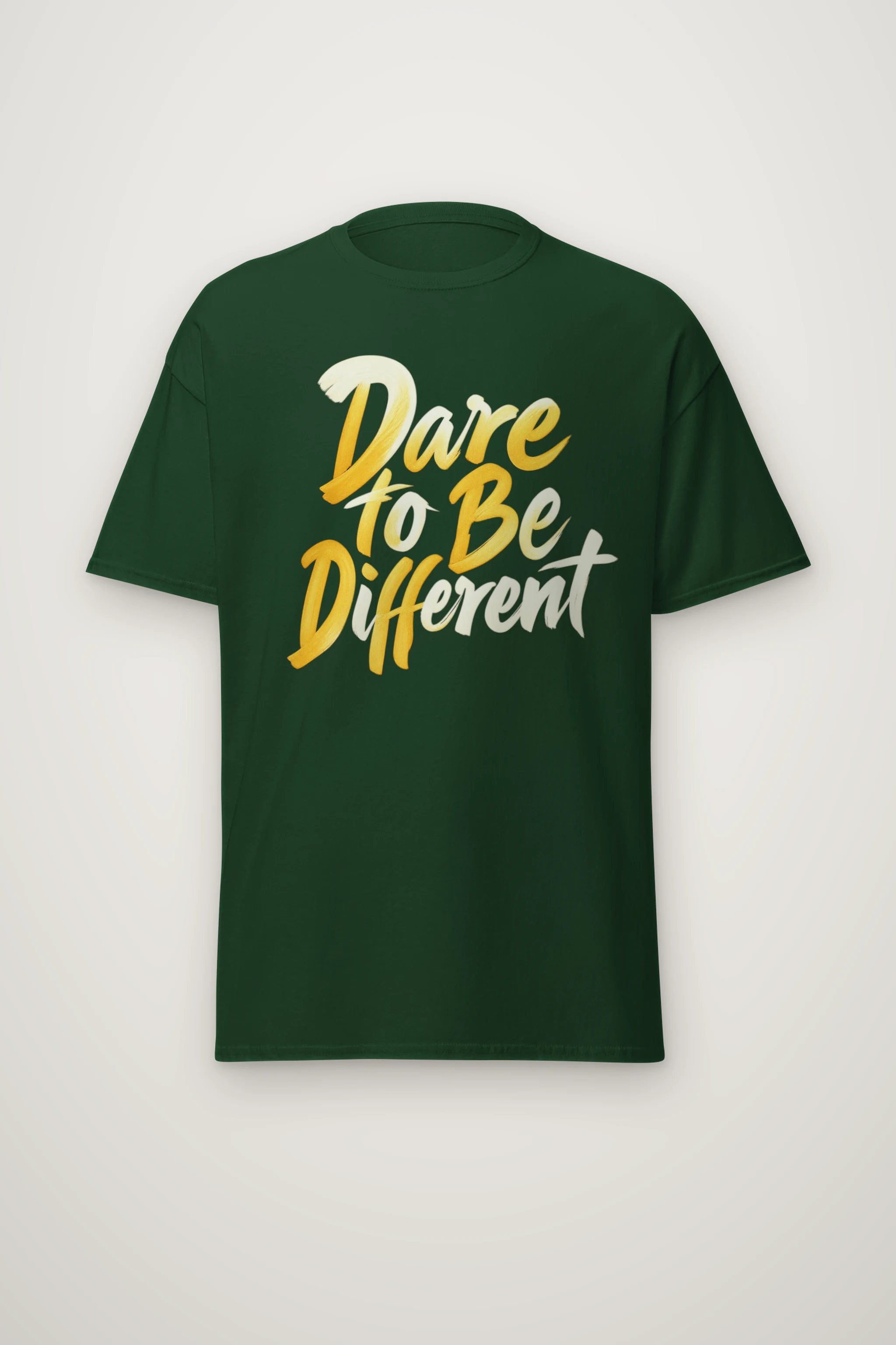 "Dare To Be Different" Heavyweight Unisex Crewneck T-shirt