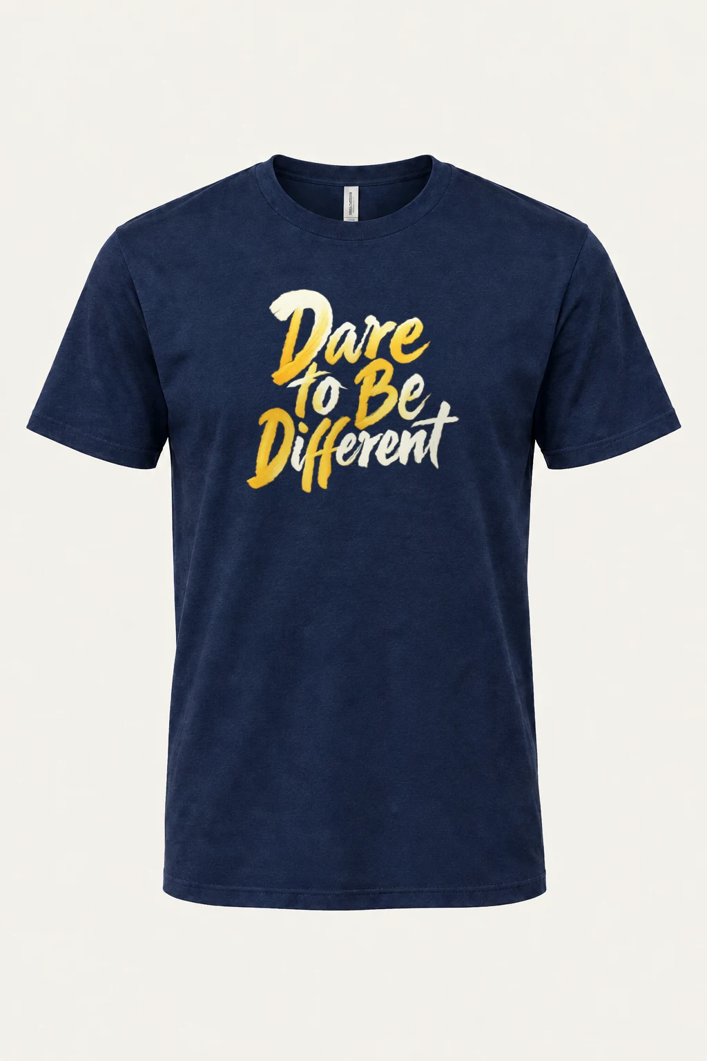 "Dare To Be Different" Heavyweight Unisex Crewneck T-shirt | Gildan 5000