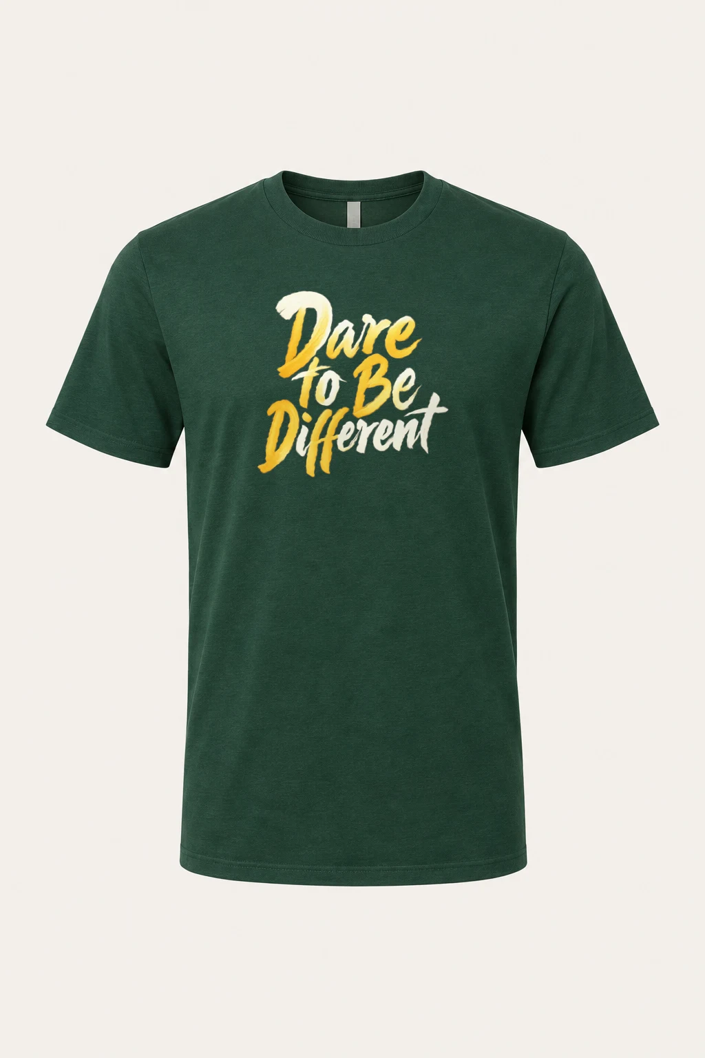 "Dare To Be Different" Heavyweight Unisex Crewneck T-shirt | Gildan 5000