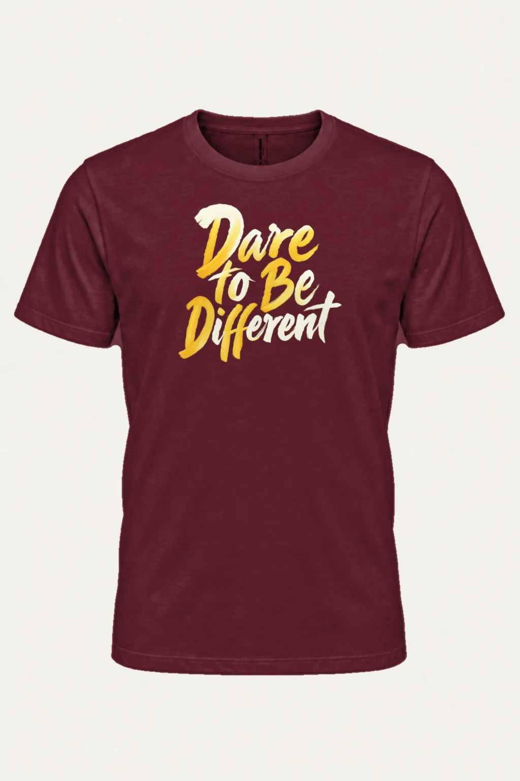 "Dare To Be Different" Heavyweight Unisex Crewneck T-shirt | Gildan 5000