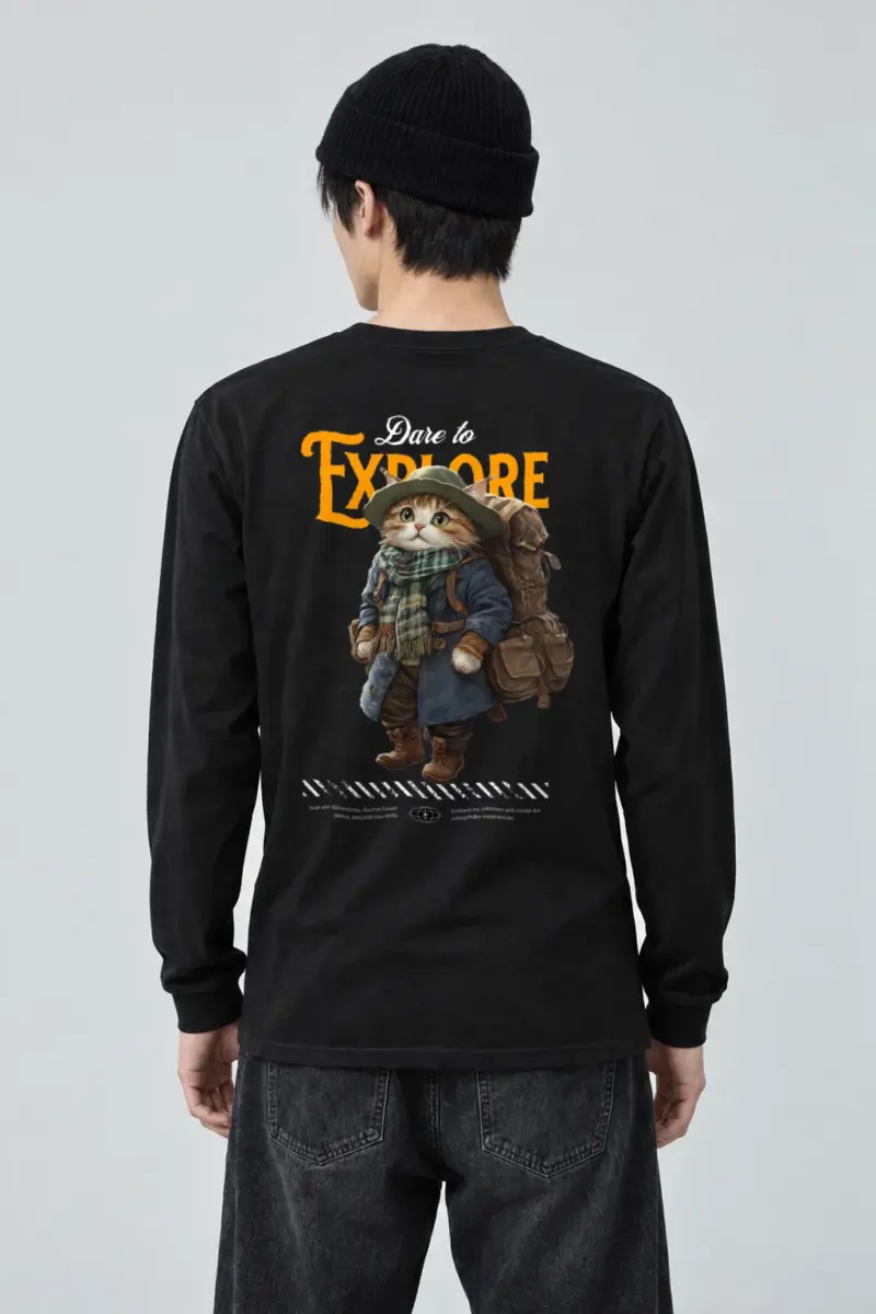 "Dare To Explore" Unisex Longsleeve T-shirt