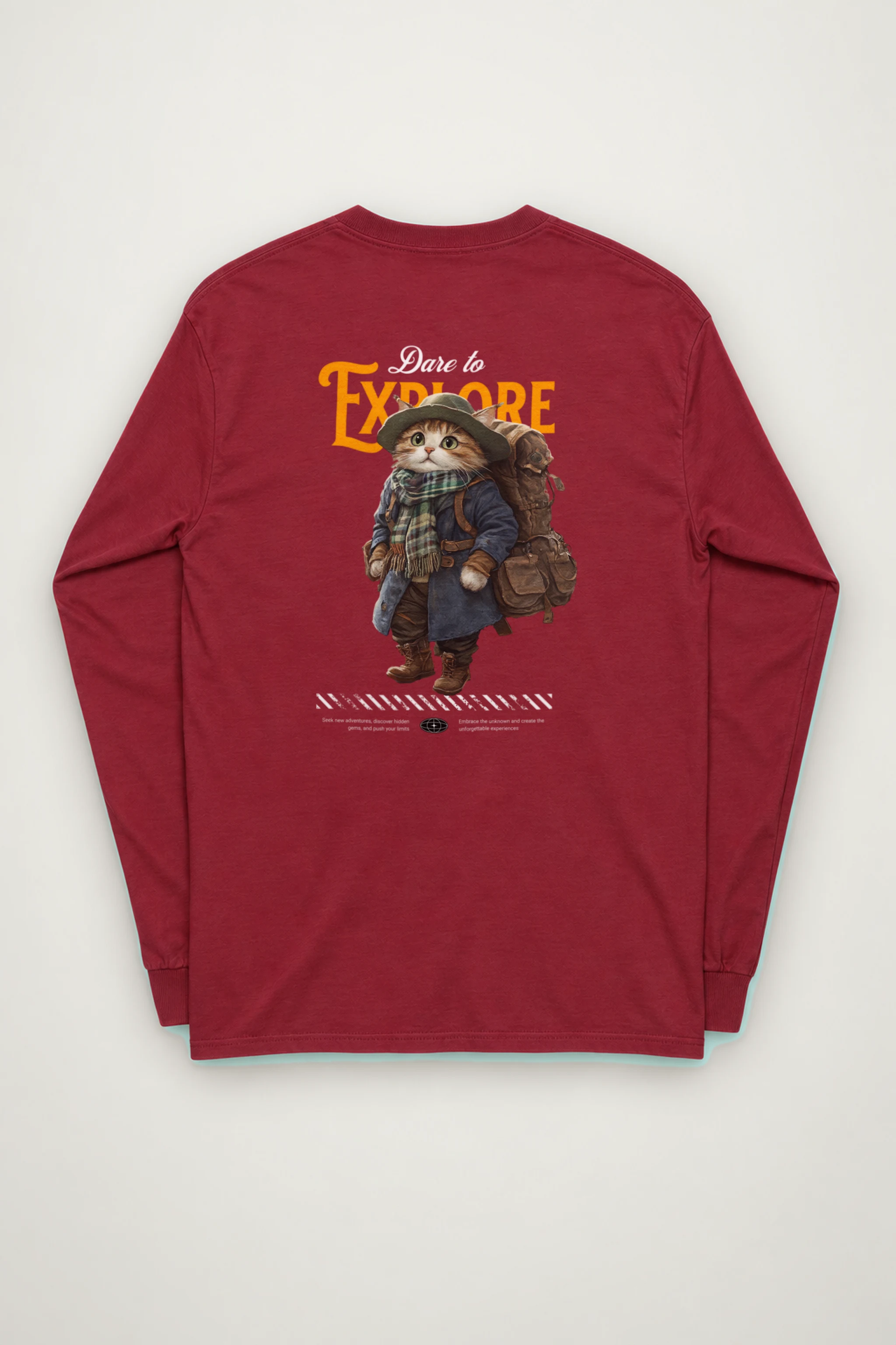 "Dare To Explore" Unisex Longsleeve T-shirt