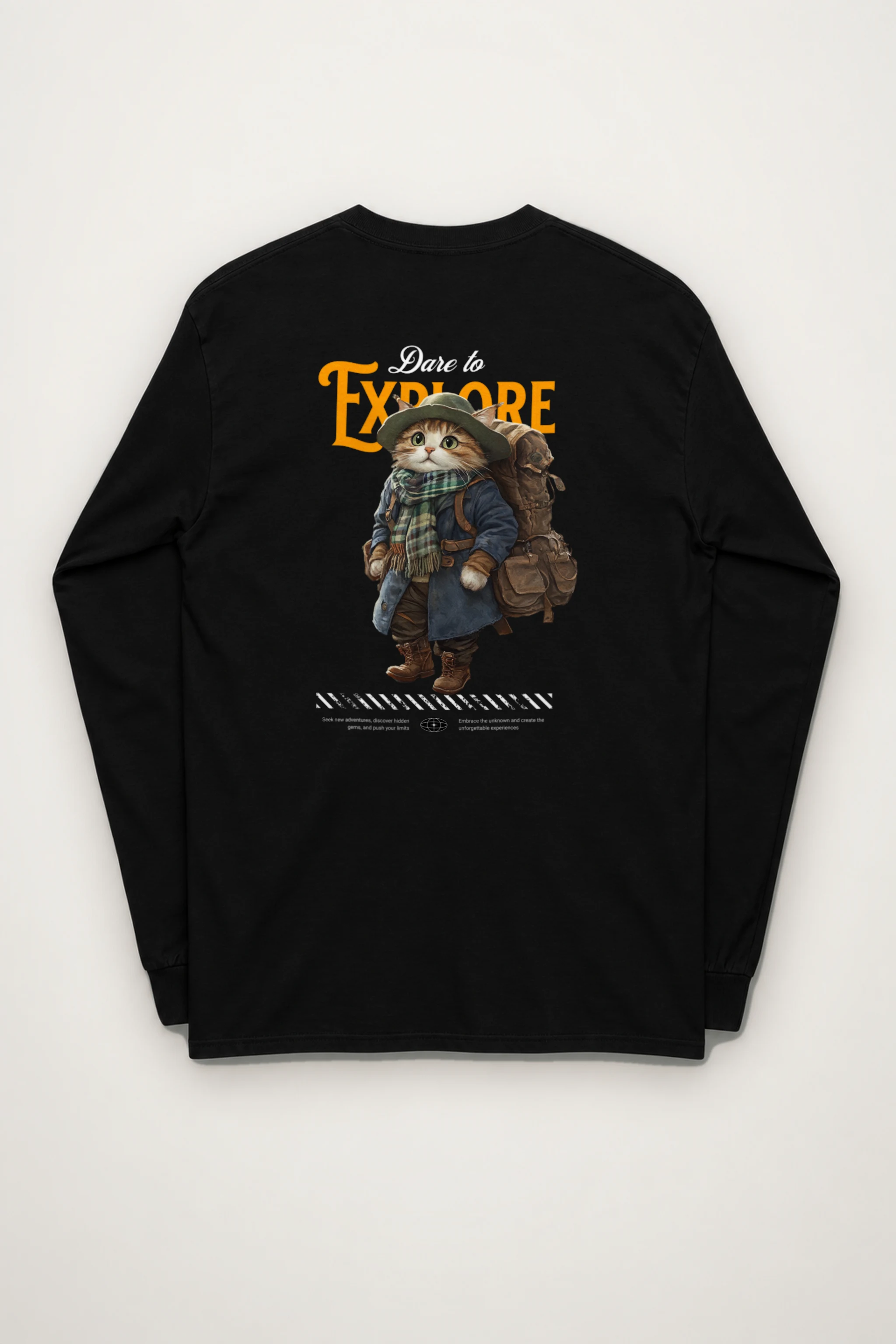 "Dare To Explore" Unisex Longsleeve T-shirt