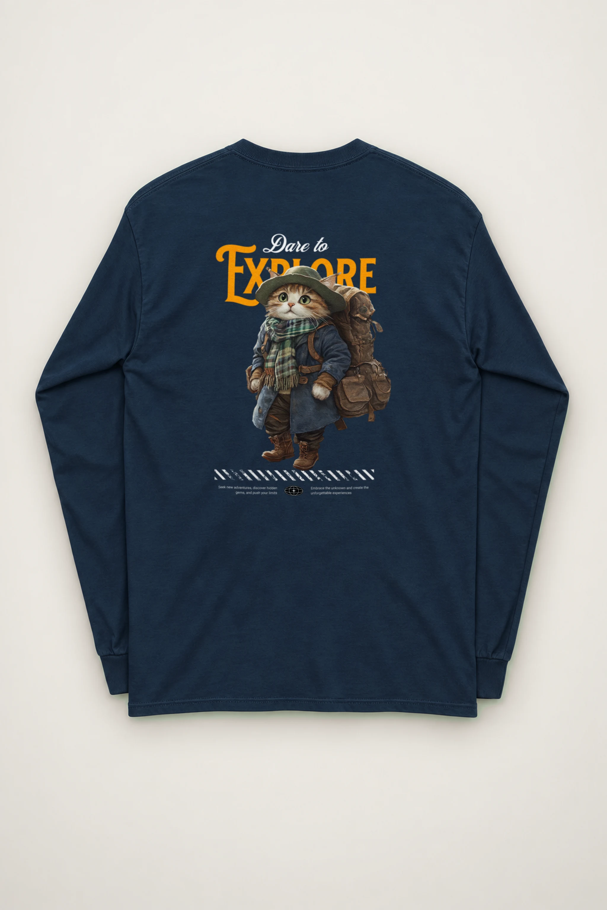 "Dare To Explore" Unisex Longsleeve T-shirt
