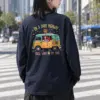"Dark Highway Camper" Unisex Longsleeve T-shirt | Gildan 2400