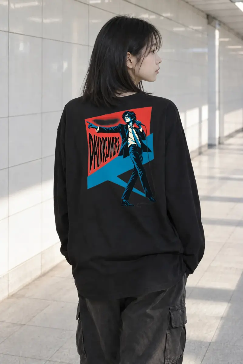 "David Bowie Pop Art" Unisex Longsleeve T-shirt | Gildan 2400