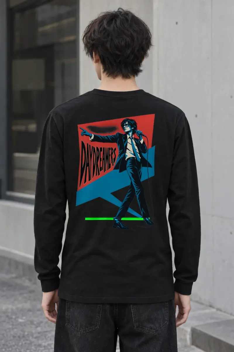 "David Bowie Pop Art" Unisex Longsleeve T-shirt | Gildan 2400