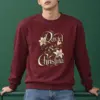 "David & Christina Lilies" Heavy Blend Unisex Crewneck Sweatshirt