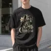"David & Christina Lilies" Heavyweight Unisex Crewneck T-shirt | Gildan 5000
