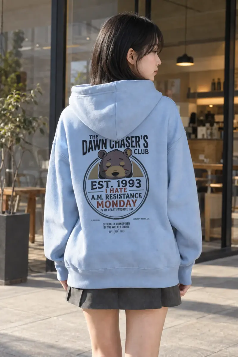 "Dawn Chaser Club" Heavy Blend Unisex Pullover Hoodie | Gildan 18500