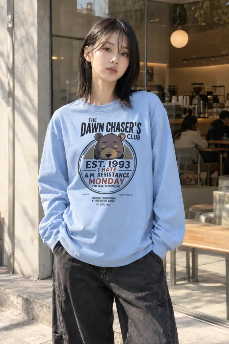 “Dawn Chaser Club” Unisex Longsleeve T-shirt | Gildan 2400