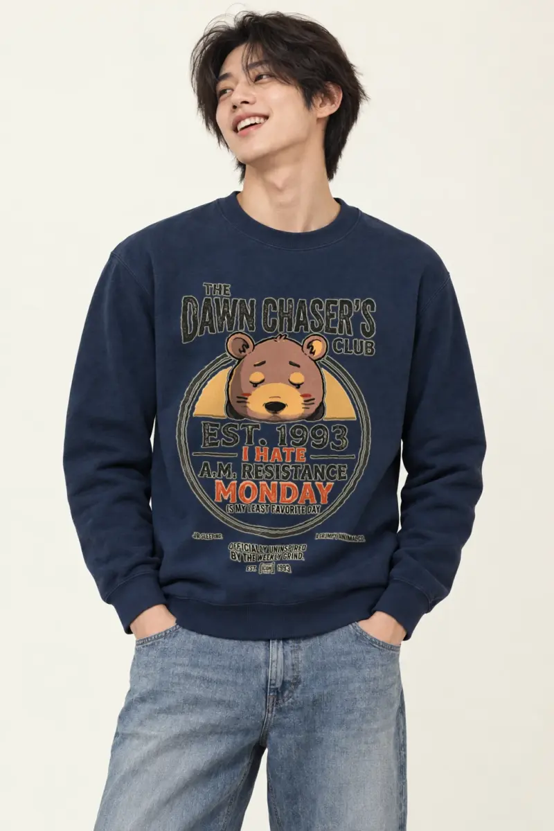 "Dawn Chaser's Club" Heavy Blend Unisex Crewneck Sweatshirt