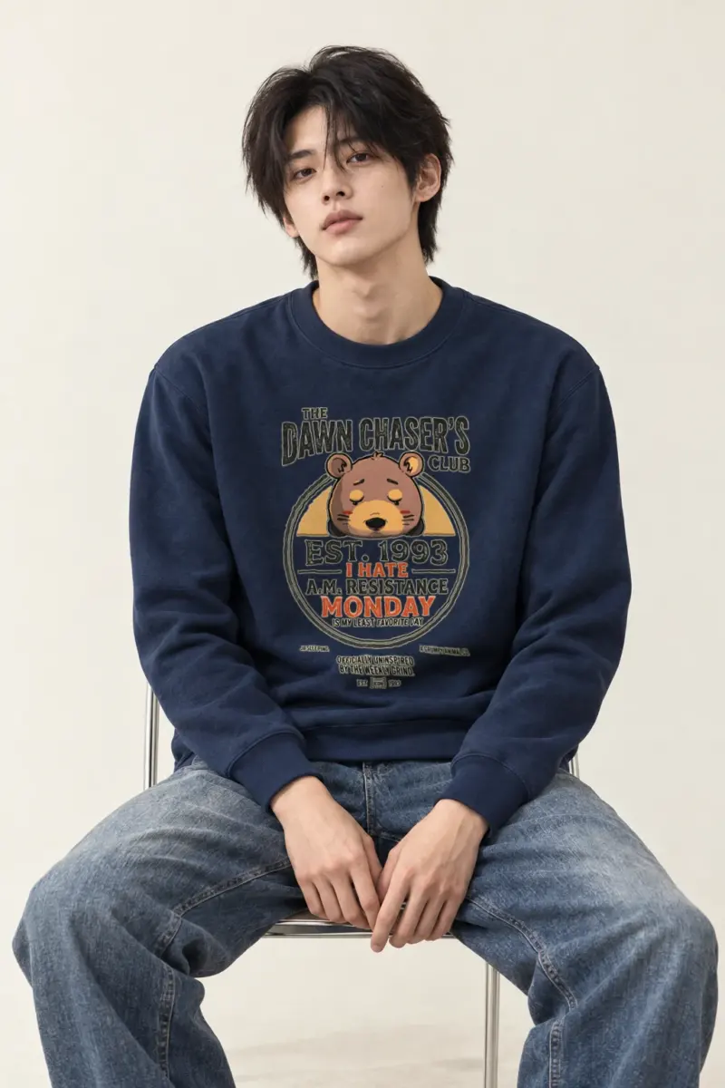 "Dawn Chaser's Club" Heavy Blend Unisex Crewneck Sweatshirt