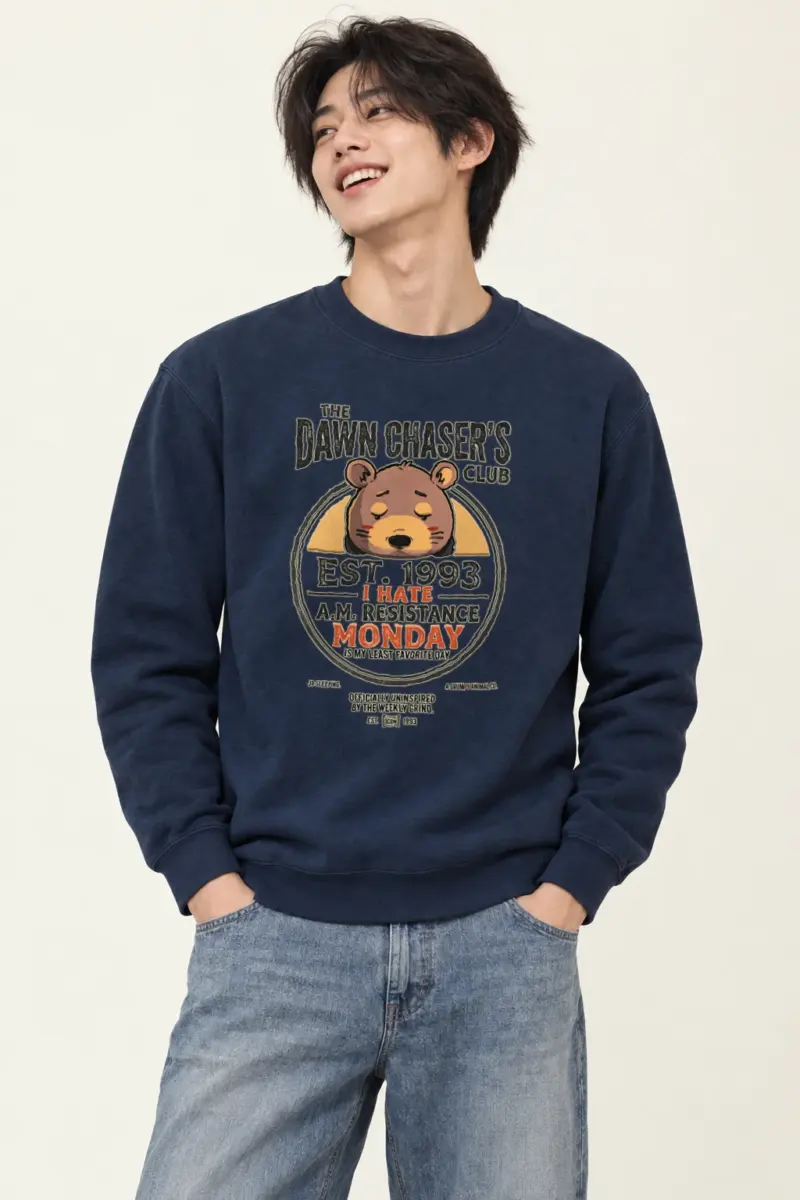 "Dawn Chaser's Club" Heavy Blend Unisex Crewneck Sweatshirt