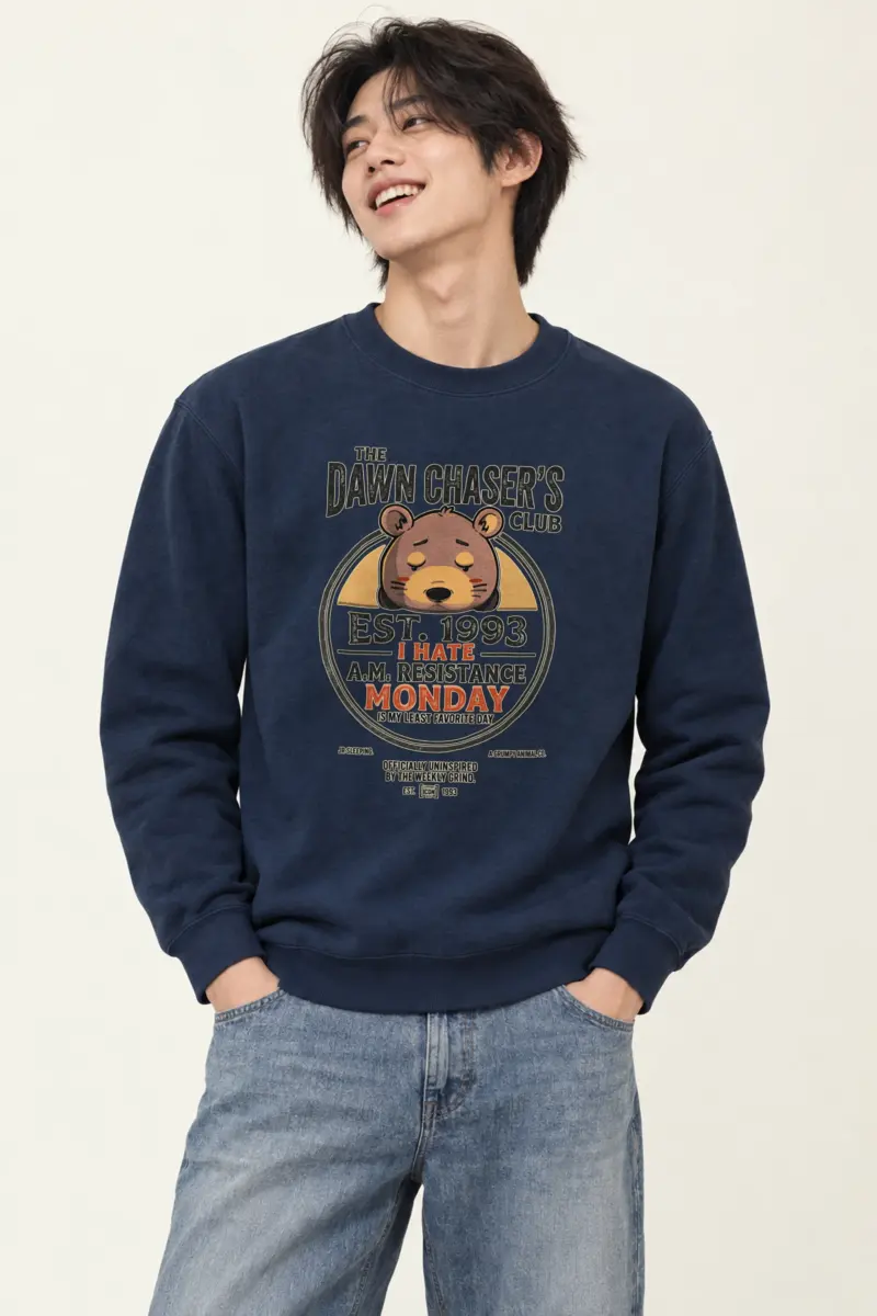 "Dawn Chaser's Club" Heavy Blend Unisex Crewneck Sweatshirt