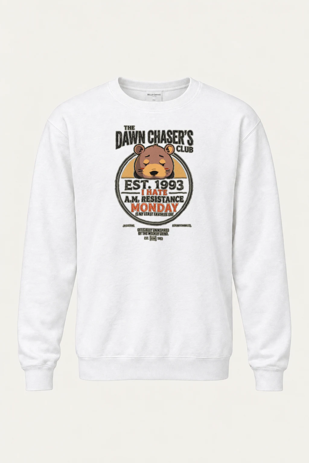 "Dawn Chaser's Club" Heavy Blend Unisex Crewneck Sweatshirt | Gildan 18000