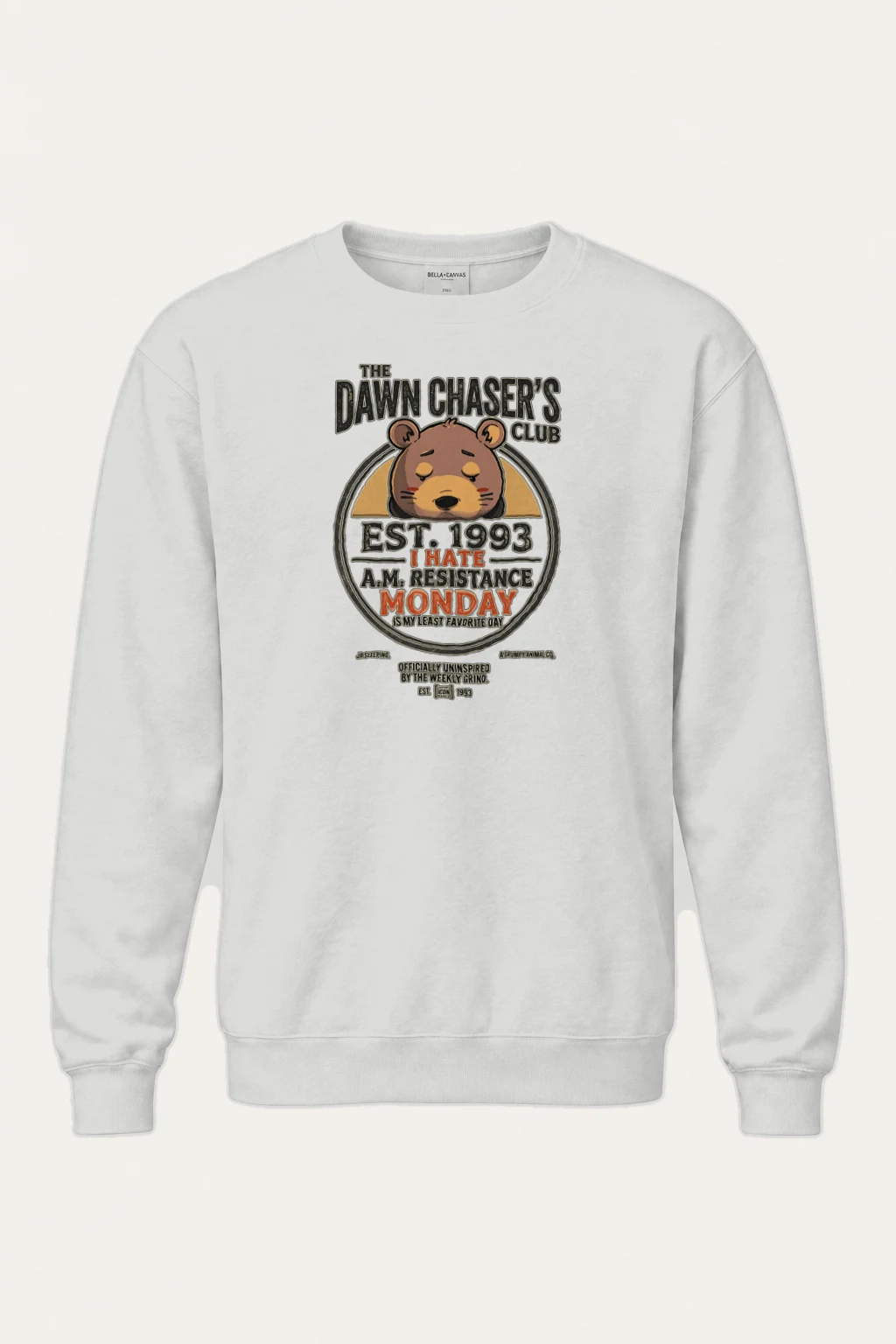 "Dawn Chaser's Club" Heavy Blend Unisex Crewneck Sweatshirt | Gildan 18000