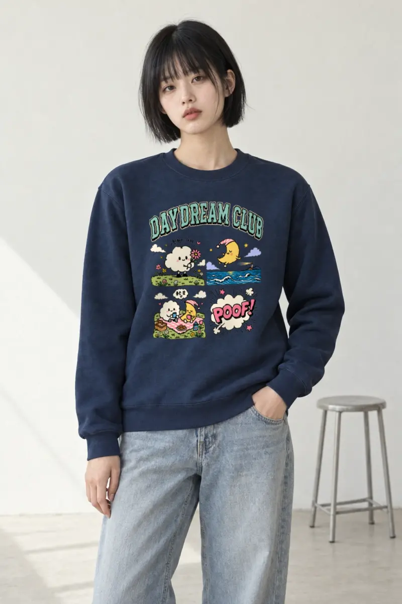 "Day Dream Club" Heavy Blend Unisex Crewneck Sweatshirt