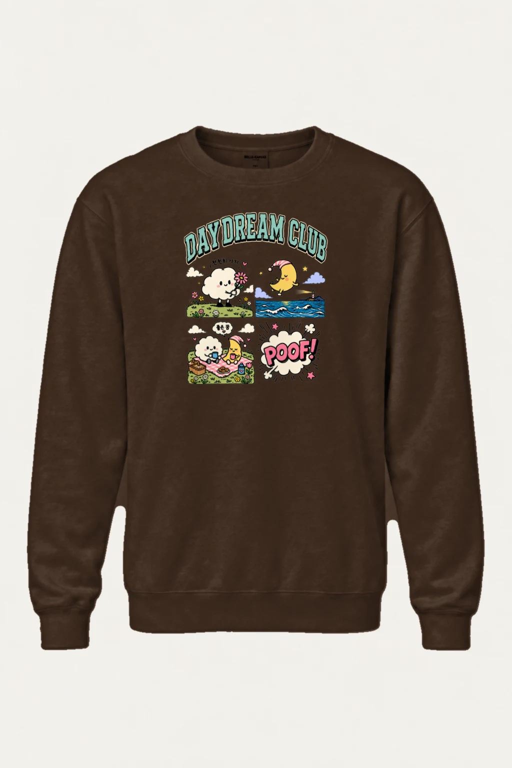"Day Dream Club" Heavy Blend Unisex Crewneck Sweatshirt | Gildan 18000