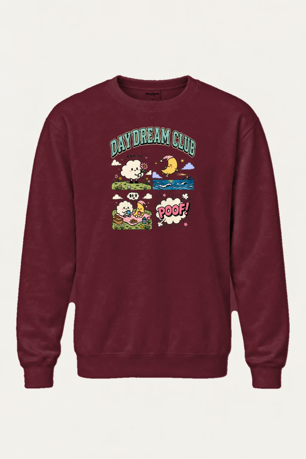 "Day Dream Club" Heavy Blend Unisex Crewneck Sweatshirt | Gildan 18000