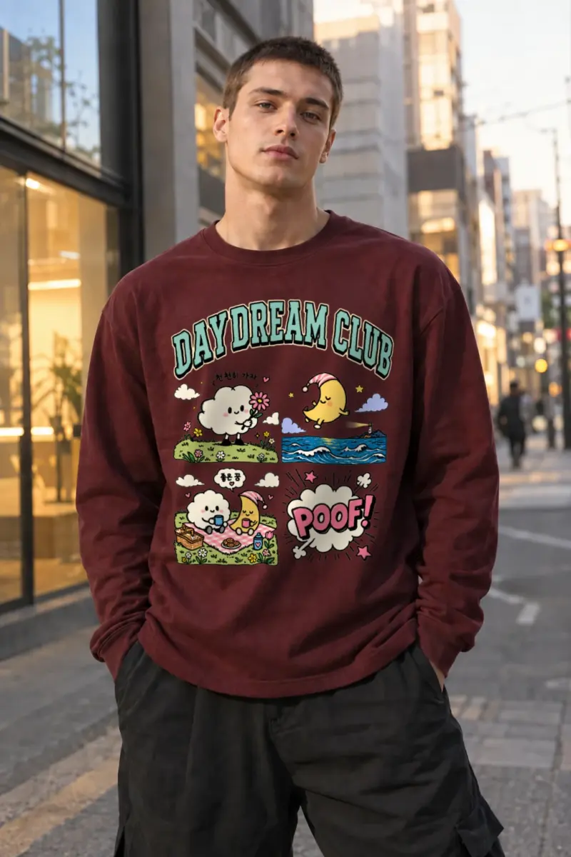 "Day Dream Club" Unisex Longsleeve T-shirt | Gildan 2400