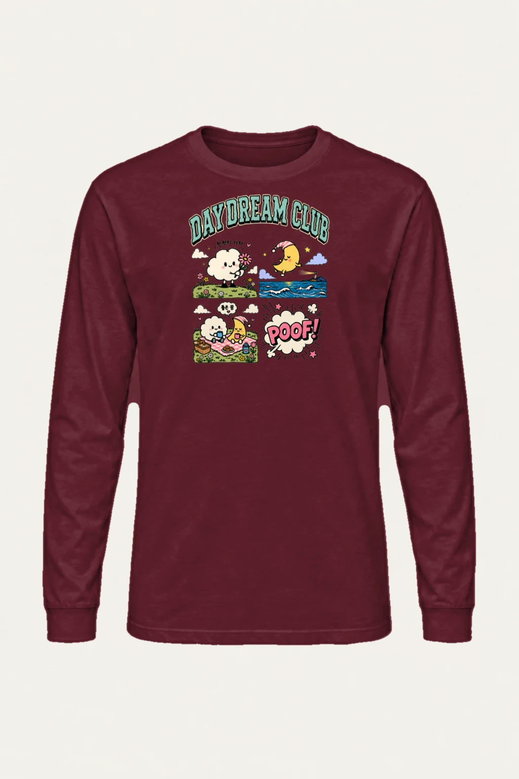 "Day Dream Club" Unisex Longsleeve T-shirt | Gildan 2400