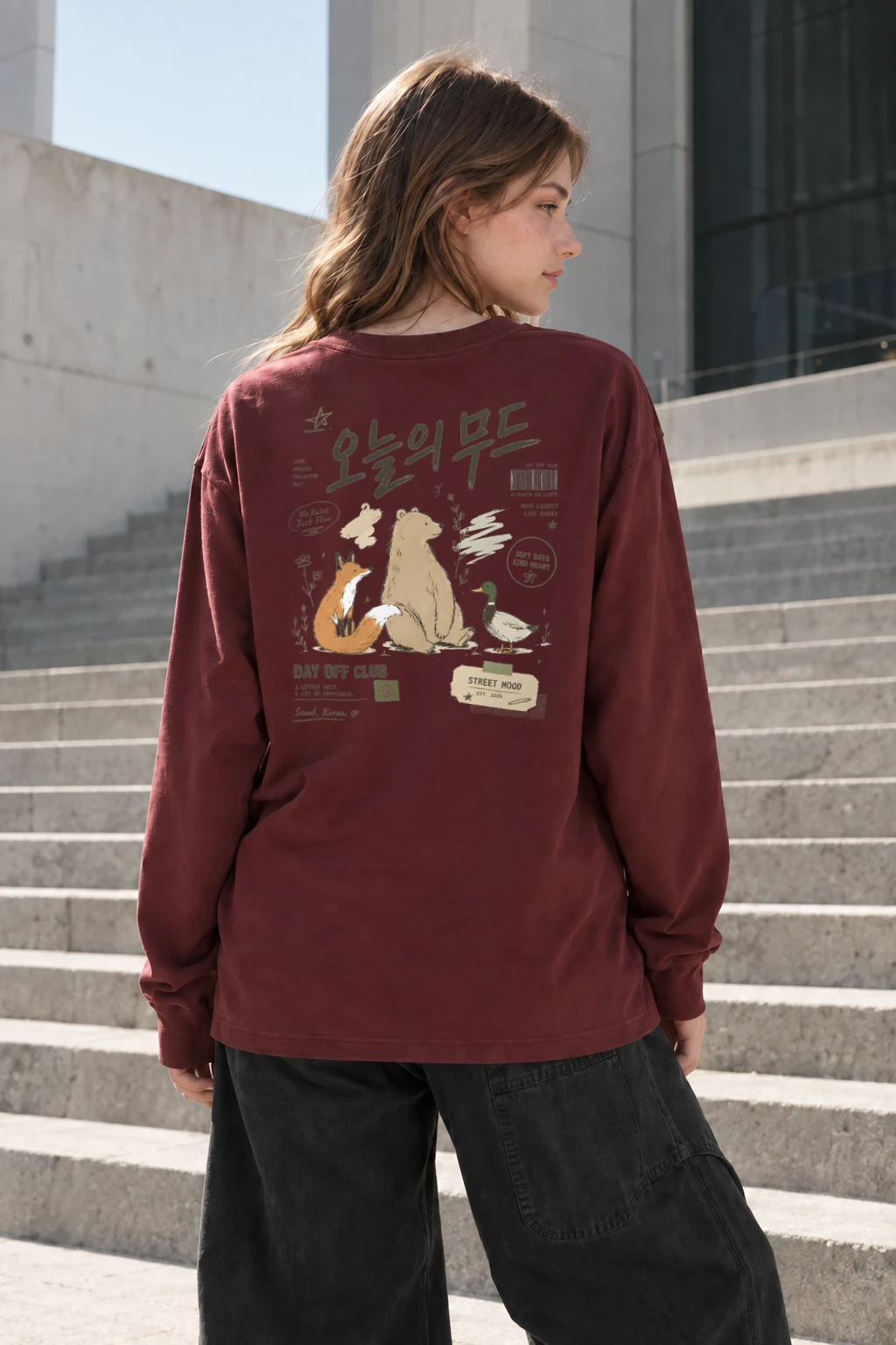 "Day Off Club" Unisex Longsleeve T-shirt | Gildan 2400