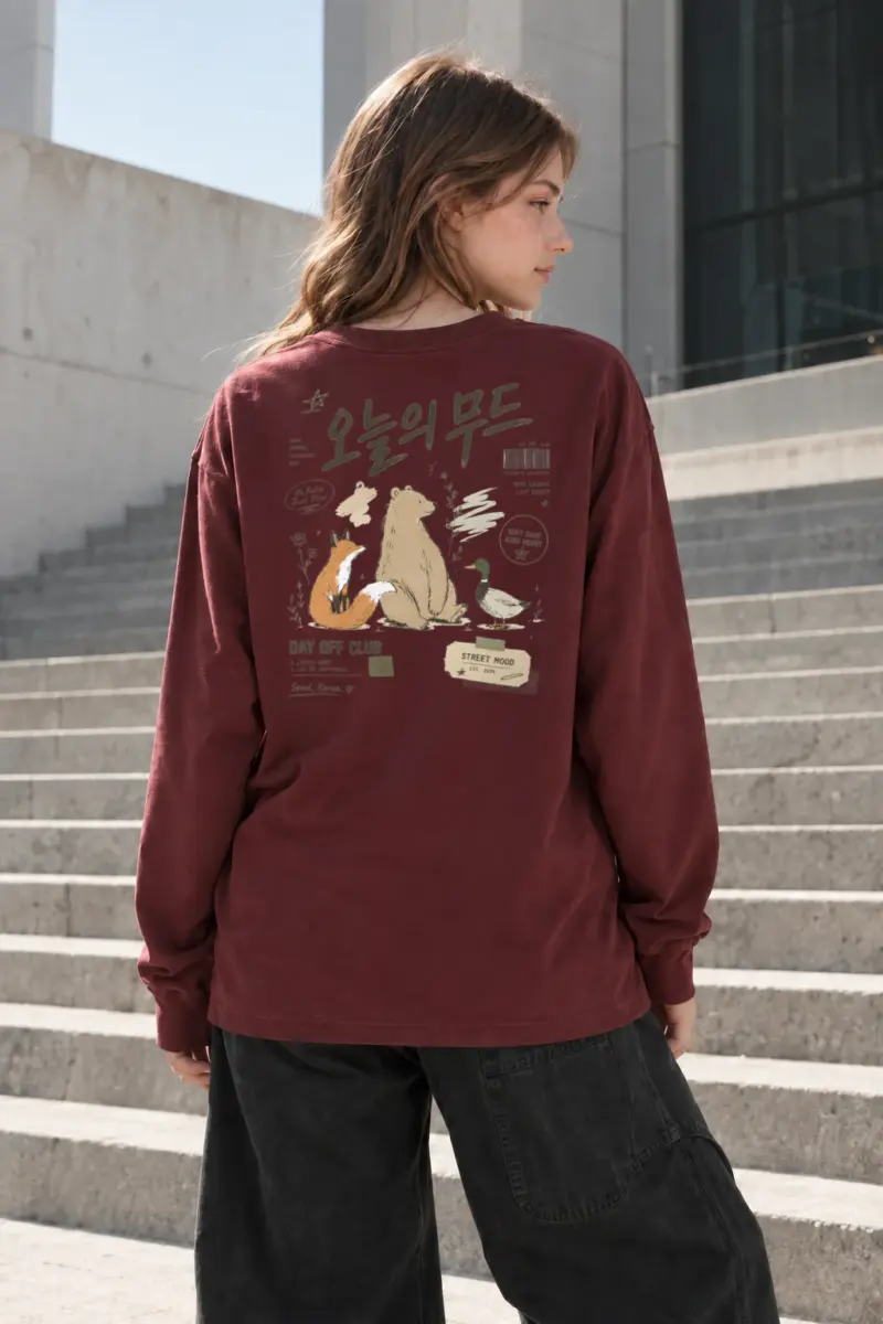 “Day Off Club” Unisex Longsleeve T-shirt | Gildan 2400