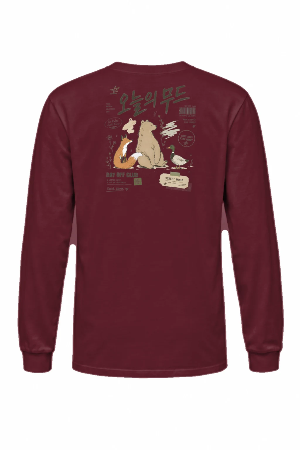 "Day Off Club" Unisex Longsleeve T-shirt | Gildan 2400