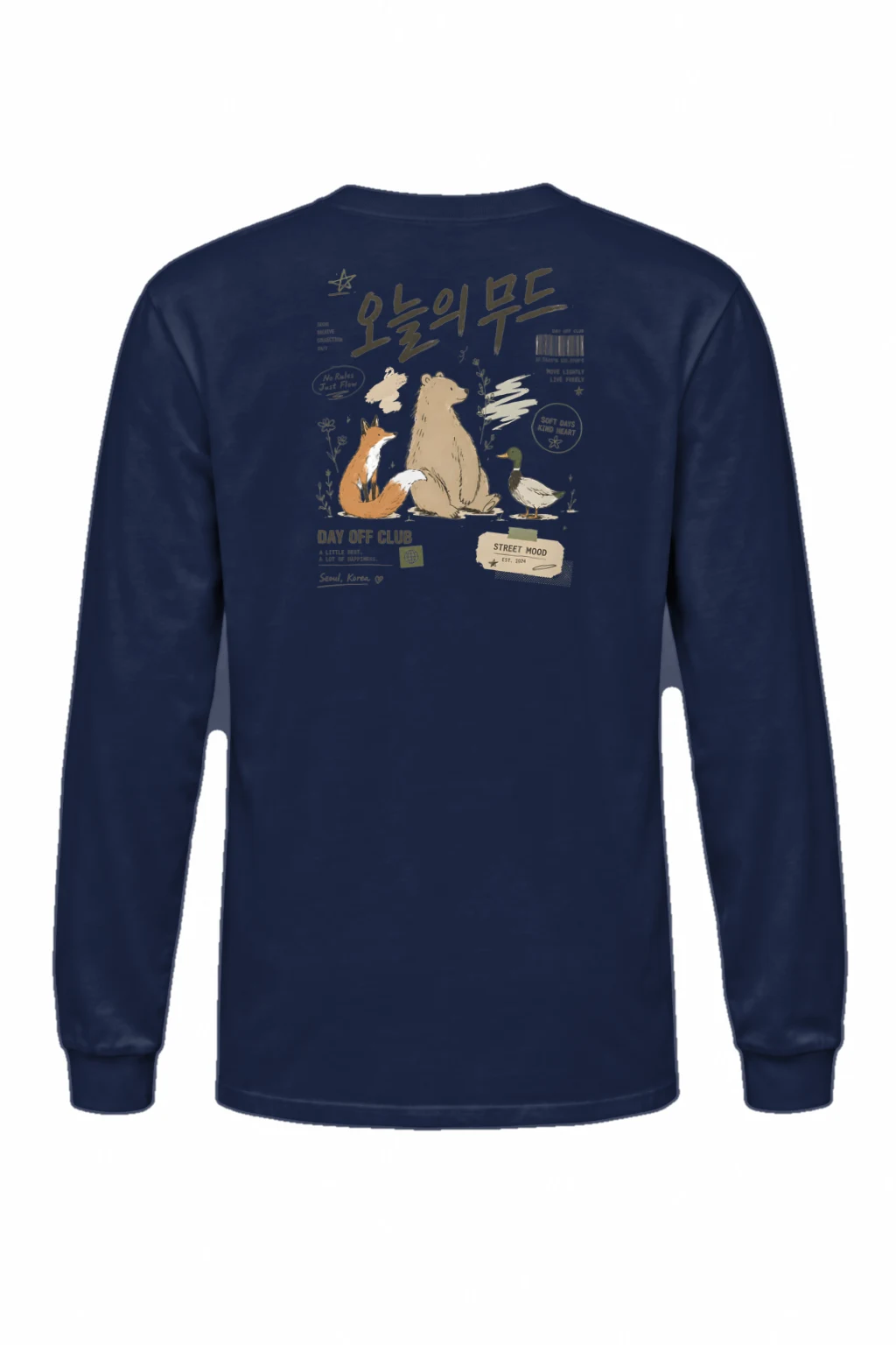 "Day Off Club" Unisex Longsleeve T-shirt | Gildan 2400
