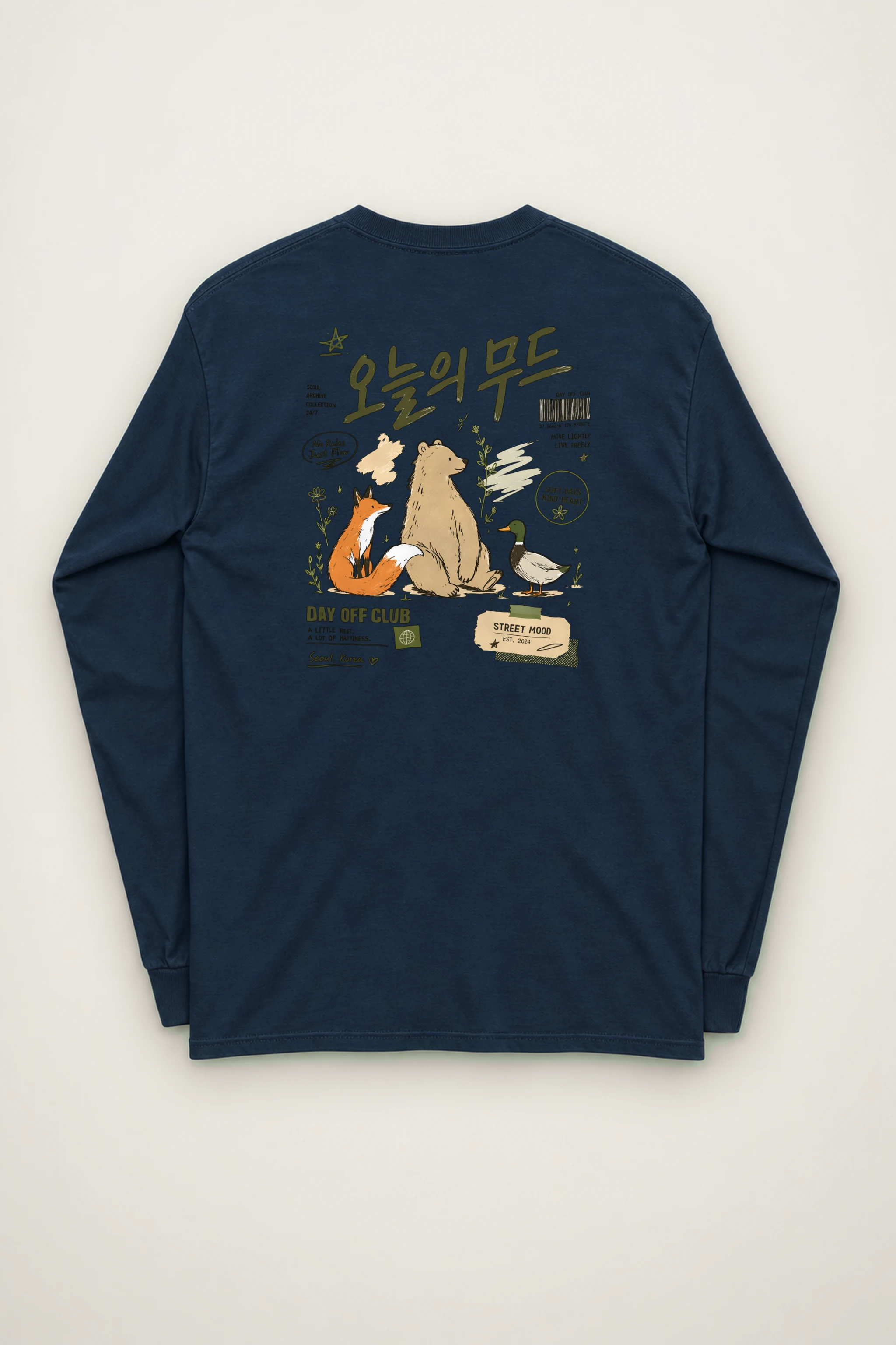"Day Off Club" Unisex Longsleeve T-shirt